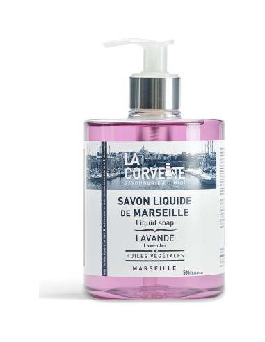 Jabón Líquido de Marsella La Corvette Lavanda 500ml
