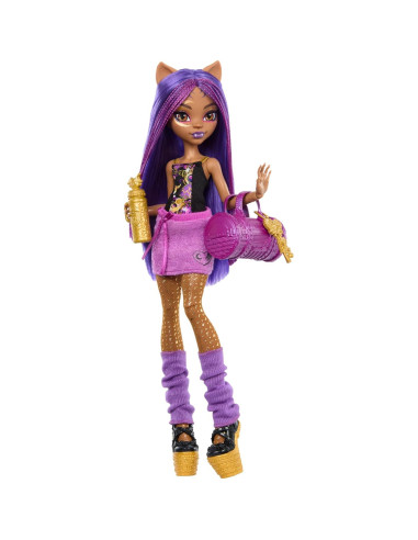 Muñeca Clawdeen Wolf Monster High Skulltimate Secrets con armario y 19 sorpresas