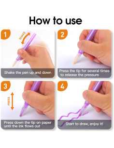 Marcadores de Resaltador HANKU Set de 6 Colores Pastel Chisel 2