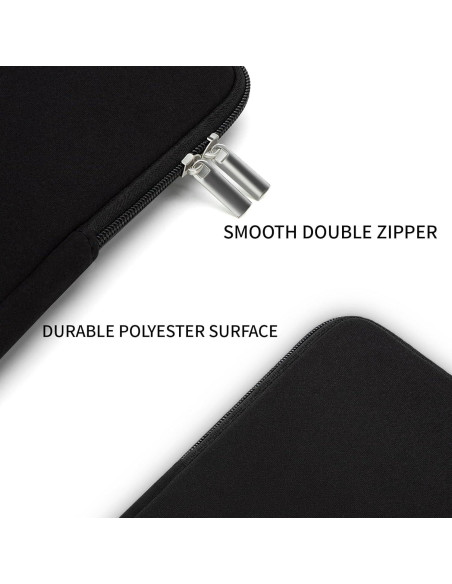Funda Protectora RAINYEAR para Laptop 11-11.6" Negra