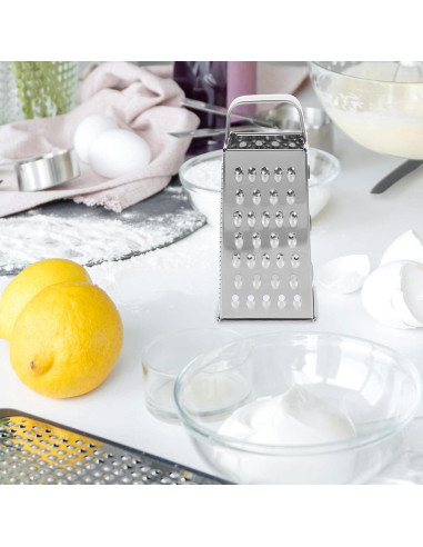 Rallador de Acero Inoxidable MAGICLULU 4 en 1 Portátil 20.3cm