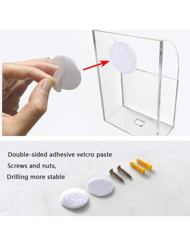 Soporte de Carga Montado en Pared VANCORE para Teléfono y Control Remoto