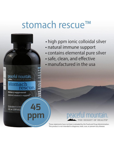 Suplemento Natural para Estómago Peaceful Mountain 118 ml