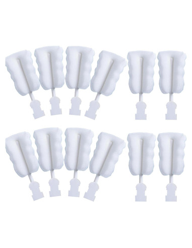 Cabezas de Repuesto para Cepillo de Botellas INVODA 12 Pcs