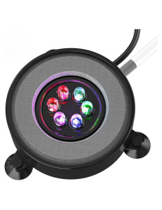Disco de aire Pawfly 2" con luz LED para acuario