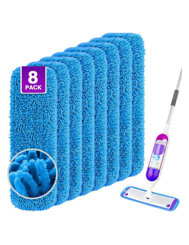 Paños de Mopa Reutilizables Unimade para Swiffer 8 Piezas