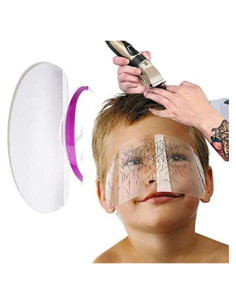 50 Piezas Escudo Facial Desechable Wuluwala para Corte de Cabello