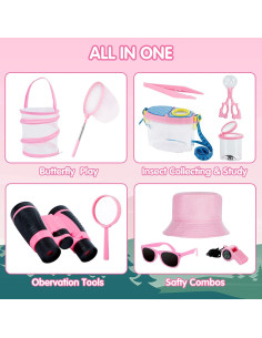 Kit de Captura de Insectos GINMIC para Niños - 19 Piezas 2