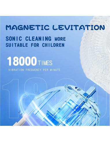 Cepillo de dientes eléctrico DYCROL para niños 2-6 años azul