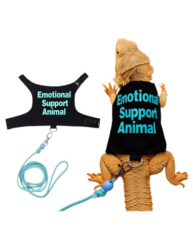 Ropa para Lagartos Barbudos Copfeu con Correa Azul 11.51 cm