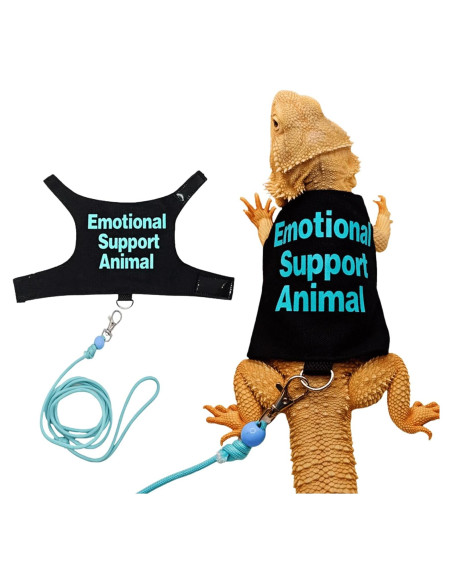 Ropa para Lagartos Barbudos Copfeu con Correa Azul 11.51 cm