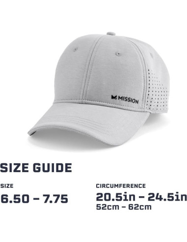 Gorra Enfriadora MISSION Cooling Unisex Talla Única UPF 50