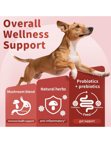 Masticables para Alergias de Perro POPPAW - 90 Unidades Sabor Tocino