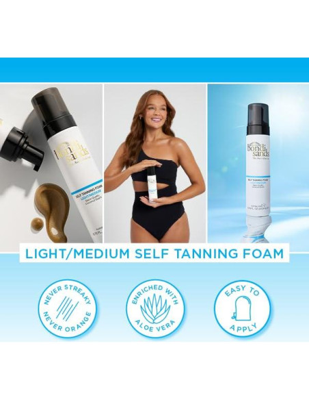 Espuma Autobronceadora Bondi Sands 200 ml Aloe Vera y Coco