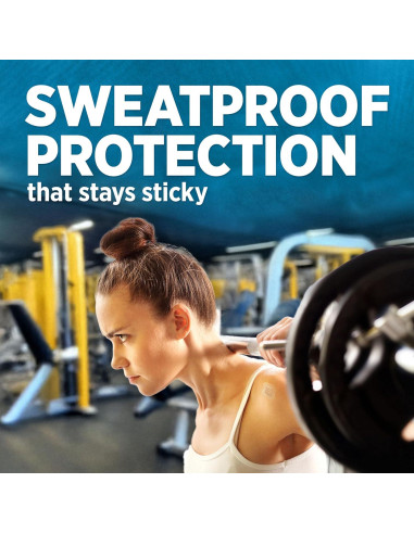 Vendajes Adhesivos Transparentes Impermeables BAND-AID 60 Unidades