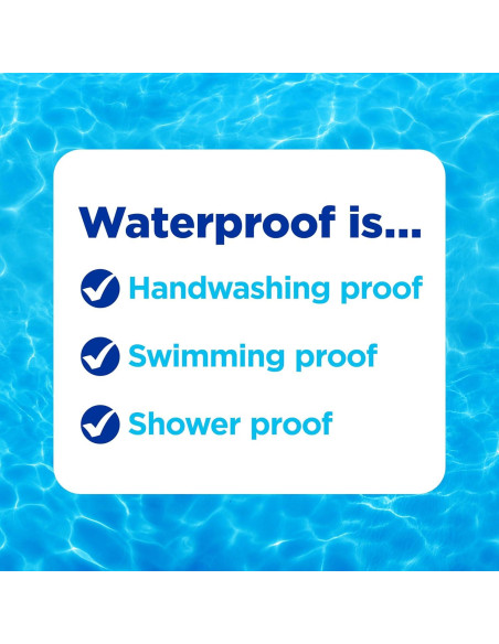 Vendajes Adhesivos Transparentes Impermeables BAND-AID 60 Unidades