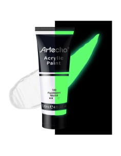 Pintura Acrílica Brillante Artecho 120ml Neón Neutral