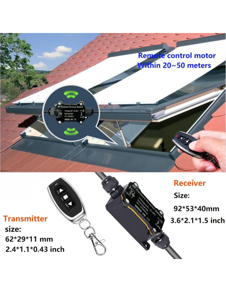 Interruptor Remoto Inalámbrico 12V-48V Shenzhenshiyoulanteerkeji IP67