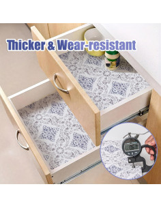 Forro de Estante Tatyanna Boho 30cm x 300cm Antideslizante 2