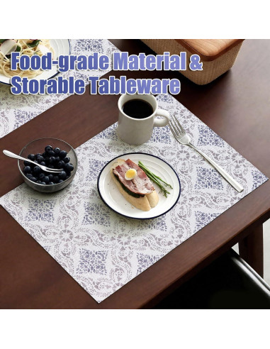 Forro de Estante Tatyanna Boho 30cm x 300cm Antideslizante