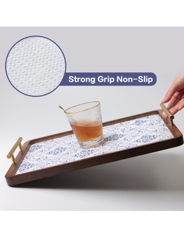 Forro de Estante Tatyanna Boho 30cm x 300cm Antideslizante