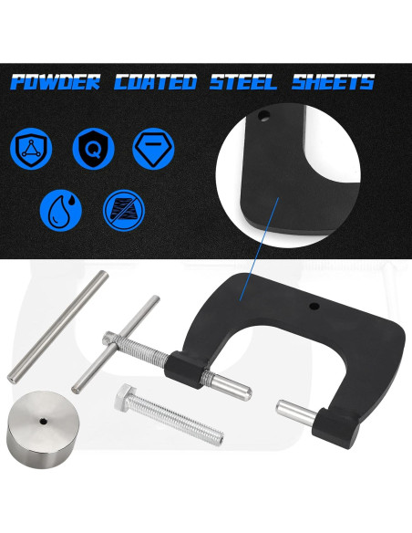 Kit de Remaches Semi Tubulares Foruly 50 Piezas para Reparación