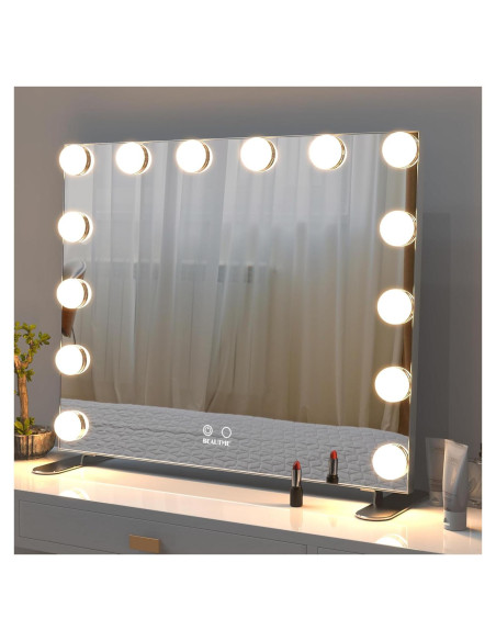 Espejo de Maquillaje Iluminado BEAUTME 60x50.7cm LED Táctil