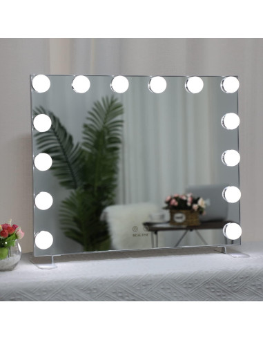 Espejo de Maquillaje Iluminado BEAUTME 60x50.7cm LED Táctil