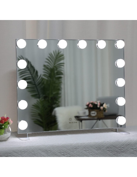 Espejo de Maquillaje Iluminado BEAUTME 60x50.7cm LED Táctil