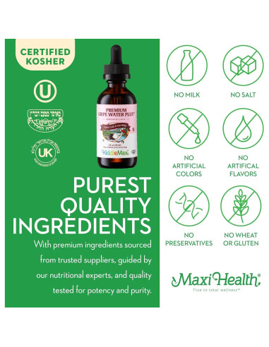 Agua para Gripe Bebés Maxi Health 59 mL - Alivio Rápido