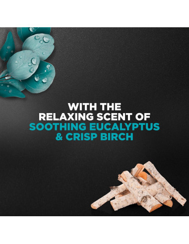 Gel de Ducha Dove Men+Care Eucalipto Azul 532 ml Pack 4