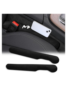 Relleno de Espacio entre Asientos de Coche Middrivr Negro - 2 Pcs