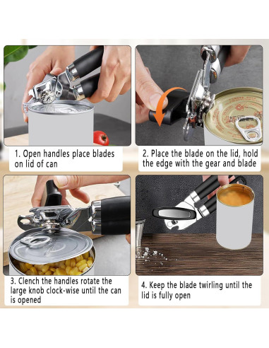 Abrebotellas Manual Grestorm de Acero Inoxidable 220g