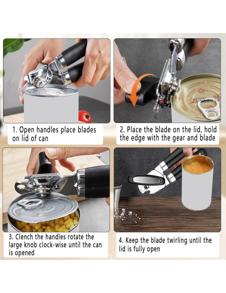 Abrebotellas Manual Grestorm de Acero Inoxidable 220g