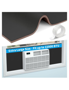 Paneles Laterales de Aire Acondicionado Air Jade 121.92 cm Negro