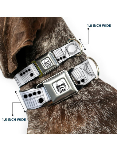Collar para Perro Star Wars Buckle-Down 24.1-33 cm 2.54 cm