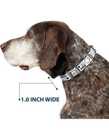 Collar para Perro Star Wars Buckle-Down 24.1-33 cm 2.54 cm