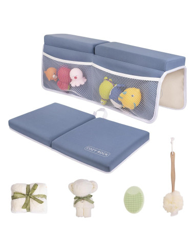 Juego Almohadilla Rodillas y Codos COZY ROCK - Baño Bebé