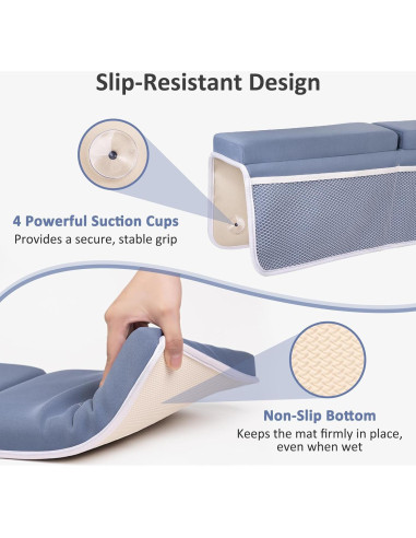 Juego Almohadilla Rodillas y Codos COZY ROCK - Baño Bebé