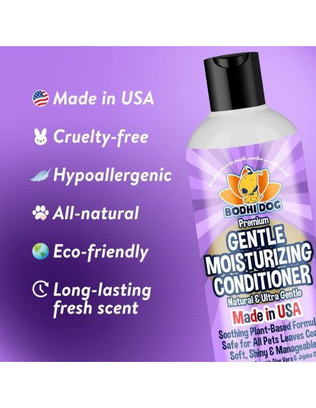 Acondicionador Suave para Perros Bodhi Dog 236ml - Aloe Vera y Jojoba