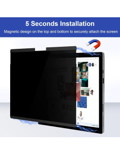 Filtro de Privacidad Magnético IPROKKO para Surface Pro 12.3" 2