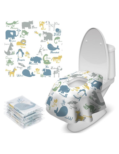 Fundas de Asiento de Inodoro Desechables Diario Feliz 20 Pcs