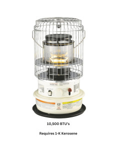 Calefactor de Queroseno Dura Heat DH1051 10,500 BTU 41.8 m 2