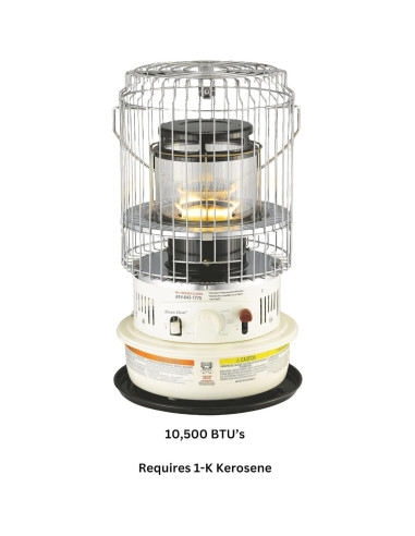 Calefactor de Queroseno Dura Heat DH1051 10,500 BTU 41.8 m
