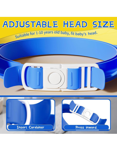 Gorro de Ducha para Bebés Lonlown Amarillo 22x20 cm