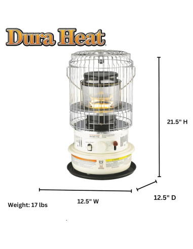 Calefactor de Queroseno Dura Heat DH1051 10,500 BTU 41.8 m