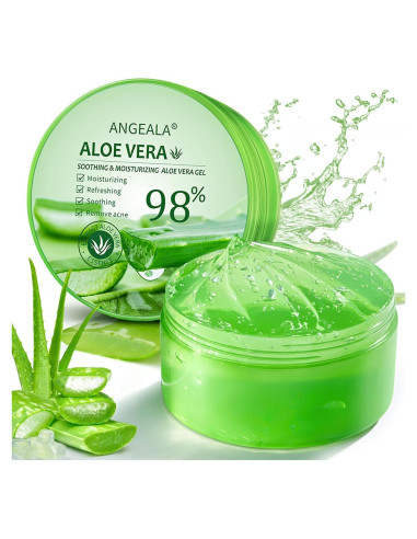 Gel de Aloe Vera Orgánico Aero Zen 284 g Hidratante Facial y Corporal