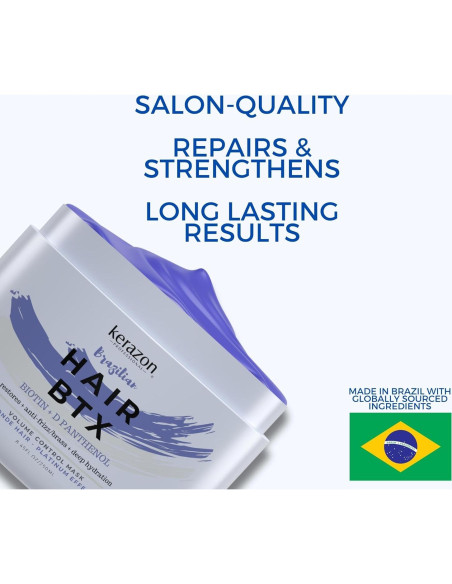Kerazon Tratamiento de Cabello Brasileño BTX 236ml Efecto Platino