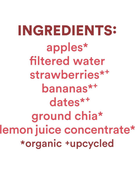 Paletas de Fruta Orgánica Dulces Nadas Manzana Baya 24 Unidades