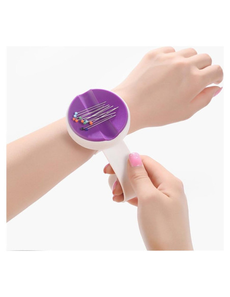 Soporte Magnético para Alfileres de Muñeca YEQIN - Púrpura